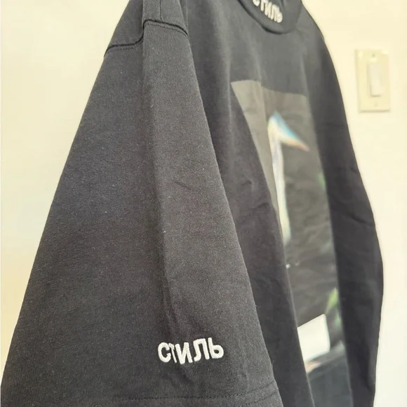 Heron Preston Black T-Shirt